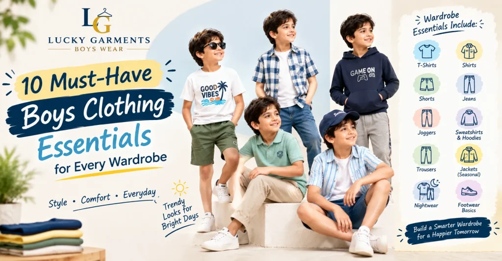 10 boys clothing essentials for every wardrobe